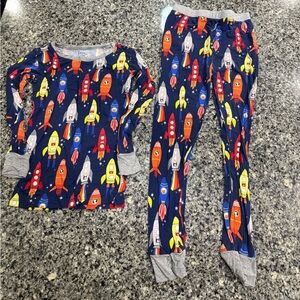 Little Sleepies Space Pajamas - 9/10